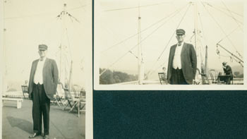 Item #63-2574 Captain Irvine of the Senator Cordill. James E. Howard, photographer.