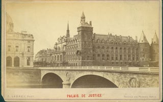 Item #63-2592 Palais De Justice. Passage Des Princes Paris. E. Ladrey, Phot