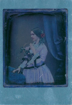 Item #63-2615 Daguerrotype Von Claudets Nichte. Antoine Claudet, phot