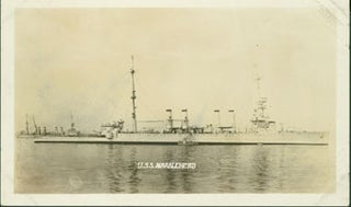 Item #63-2648 USS Marblehead (CL-12). 20th Century American Photographer