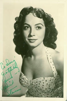 Item #63-2680 April Stevens photograph with original autograph. 20th Century American Photographer