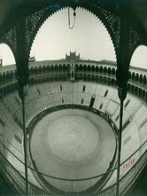 Item #63-2730 B&W Photograph of Plaza de Toros de Las Ventas (Bullring in Madrid). Original...
