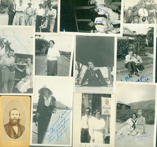 Item #63-2732 Nils Nelson Family Photographs. Florence Photographic Gallery, Frederick Bushnell...
