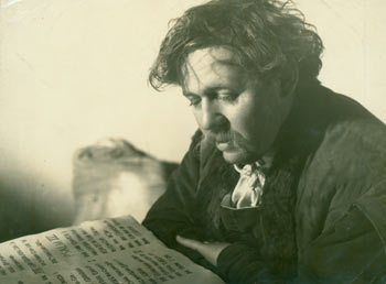 London Film Productions - Black and White Photograph of Charles Laughton. Still from the Film Rembrandt