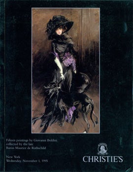Item #63-2830 Fifteen Paintings by Giovanni Boldini Collected by the late Baron Maurice de...