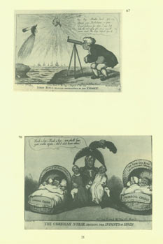 Item #63-2976 Boney. Or, Napoleon Through English Eyes: catalogue of a travelling exhibition...