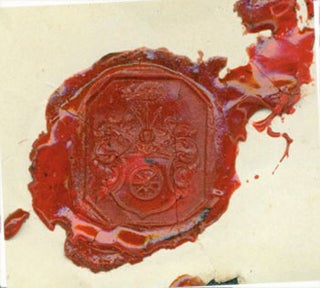 Item #63-2991 Stamped Wax Seal with the Family Crest for the Stulpnagel Family. Stulpnagel Family