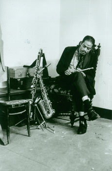 Item #63-3057 Eric Dolphy: Publicity Photograph for Prestige Records, for the release of The...