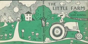 Item #63-3088 Dust Jacket for The Little Farm. Lois Lenski.