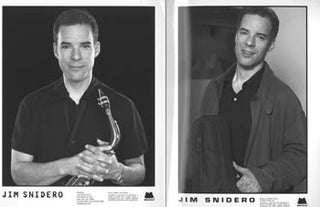 Item #63-3175 Jim Snidero: Publicity Photograph for Milestone Records. Milestone Records, Fantasy...