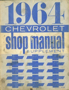 Item #63-3343 1964 Chevrolet Shop Manual. Supplement. ST 30. General Motors, Michigan Detroit