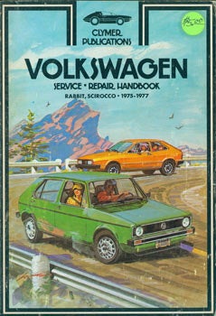 Item #63-3389 Volkswagen Service Repair Handbook, Rabbit, Scirocco. 1975 - 1977. Clymer...