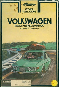 Item #63-3390 Volkswagen Service Repair Handbook, 411 and 412. 1968 - 1973. Clymer Publications,...