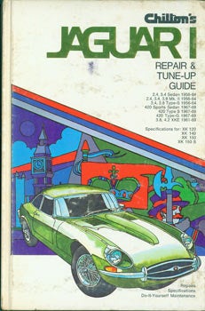 Item #63-3417 Chilton's Jaguar 1, Repair & Tune-Up Guide. Chilton Book Company, John Milton, PA Radnor.