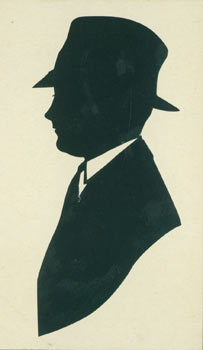 [Hennegan & Co. (Cincinnati, Ohio)] - Post Card with Silhouette. Woodcut