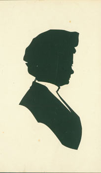 Ed. H. L. Swanberg - Souvenir Silhouette. Post Card Woodcut
