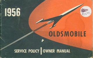 Item #63-3614 1956 Oldsmobile Service Policy, Owner Manual. General Motors Company, MI Detroit