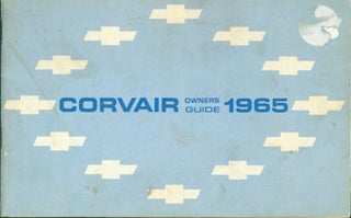 Item #63-3629 1965 Corvair Owner's Guide. General Motors Company, MI Detroit