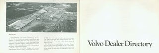 Item #63-3647 Volvo Dealer Directory. Volvo, Sweden Goteborg