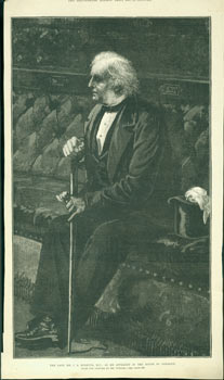 Item #63-3726 John Arthur Roebuck, M.P. December 13, 1879. The Illustrated London News, William...
