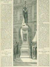 Item #63-3737 The Prince Of Wales Unveiling The Statue Of Sir Bartle Frere On The Thames...