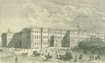 [Carl Joseph Meyer?] - Das Winterpalais in St. Petersburg (Winter Palace in St. Petersburg)