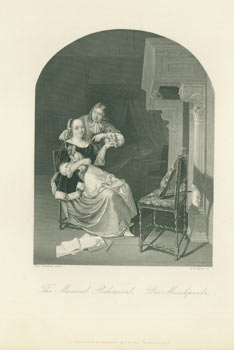 Pieter Cornelisz van Slingelandt (After); Albert Henry Payne (engrav.) - The Musical Rehearsal (Die Musikprobe)