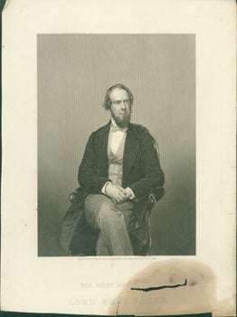 Item #63-3760 Print of Engraving of The Right Hon. John Wodehouse, 1st Earl of Kimberley. D. J....