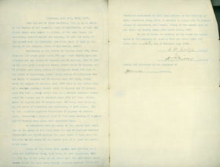 Item #63-3888 Deed of Sale Between Delmer J. Miller and C. M. Dodge in Stockton, CA, Feb. 16,...