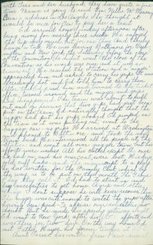 Item #63-3896 ALS Bess [Stricklen] to her father, July 10, 1912. Regarding a play her husband,...