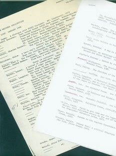 Item #63-4052 Desiderata Lists. Books Wanted at Bancroft Library from 1983 & 1986. Bancroft...