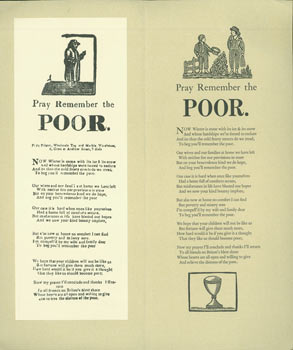 Item #63-4206 A Christmas keepsake : being a ha'penny broadside from the shop of Pitts, Printer,...