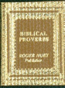 Item #63-4402 Biblical Proverbs. 1987. Roger Huet