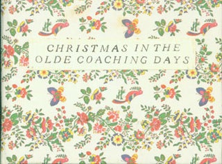 Item #63-4435 Christmas in the Olde Coaching Days. Numbered 53 of 75 copies. Signed by artist....