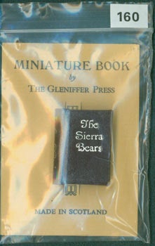 Item #63-4468 The Sierra Bears. 160 of 200 copies. . John Muir