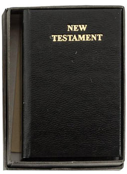 Item #63-4478 New Testament. Authorized King James Version. Number 609 of 2000. Gleniffer Press,...