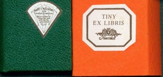 Item #63-4532 Tiny Ex Libris Produced by Robert E. Massmann. REM Miniatures, Robert E. Massmann