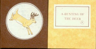 Item #63-4543 A Hunting of the Deer. Charles Dudley Warner, REM Miniatures