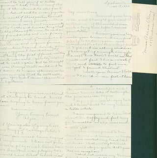 Item #63-4589 Hand-written letter to Miss Bessie O'Day (brother of Edward Francis O'Day, 1883 -...