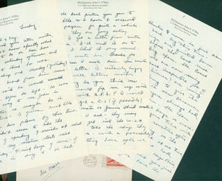 Item #63-4605 MS Letter by John O'Day to Mazie O'Day & family, Sept 1, 1943. John O'Day