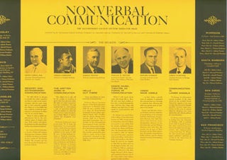 Item #63-4858 Nonverbal Communication. The University of California All-University Faculty...