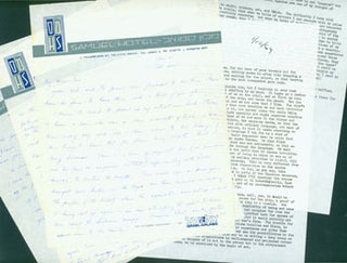 Item #63-4958 TL Thomas Parkinson to Midu (Tel Aviv Correspondent), January 15, 1964, which is a...