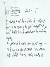Item #63-5144 ALS Ariel Reynolds Parkinson to her husband Thomas Parkinson & daugher Chrysa,...