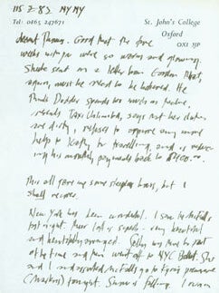 Item #63-5146 ALS Ariel Reynolds Parkinson to her husband Thomas Parkinson & daugher Chrysa,...