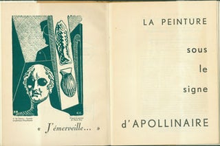 Item #63-5365 La Peinture Sous le Signe D'Apollinaire. Numbered 401 of 1000. Giorgio De Chirico...