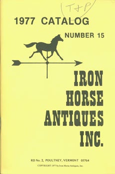 Item #63-5432 1977 Catalog, Number 15. Inc Iron Horse Antiques