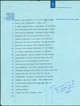 Item #63-5499 ALS Charles Michaud to Herb Yellin, brief post script on a page with his typed...