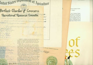 Item #63-5625 Eight Certificates, Awards, Diplomas & Acknowledgements of Service to Thornton Taft...
