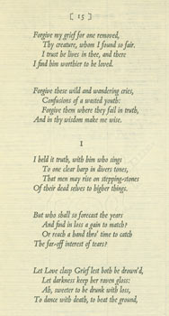 Item #63-5671 Prospectus for In Memoriam A. H. H. by Alfred Lord Tennyson. (This is a prospectus...
