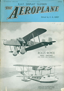 Item #63-5680 The Aeroplane, June 26, 1935. C. G. Grey